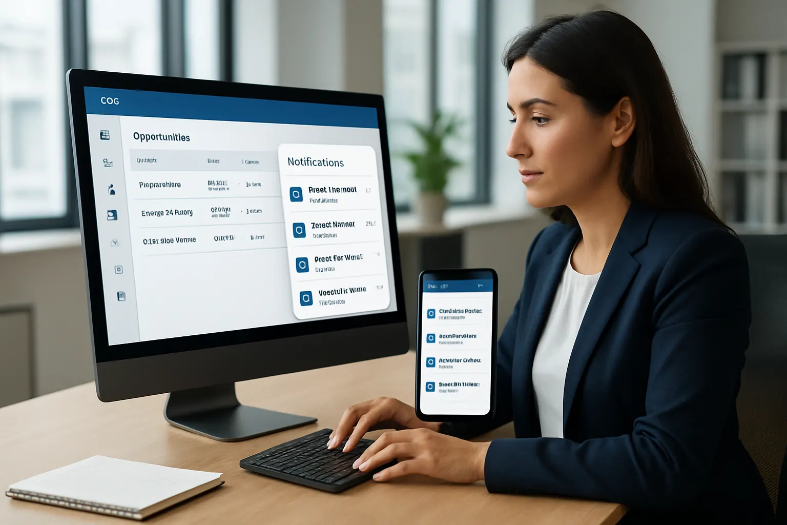 Automate Status Updates & Notifications visual