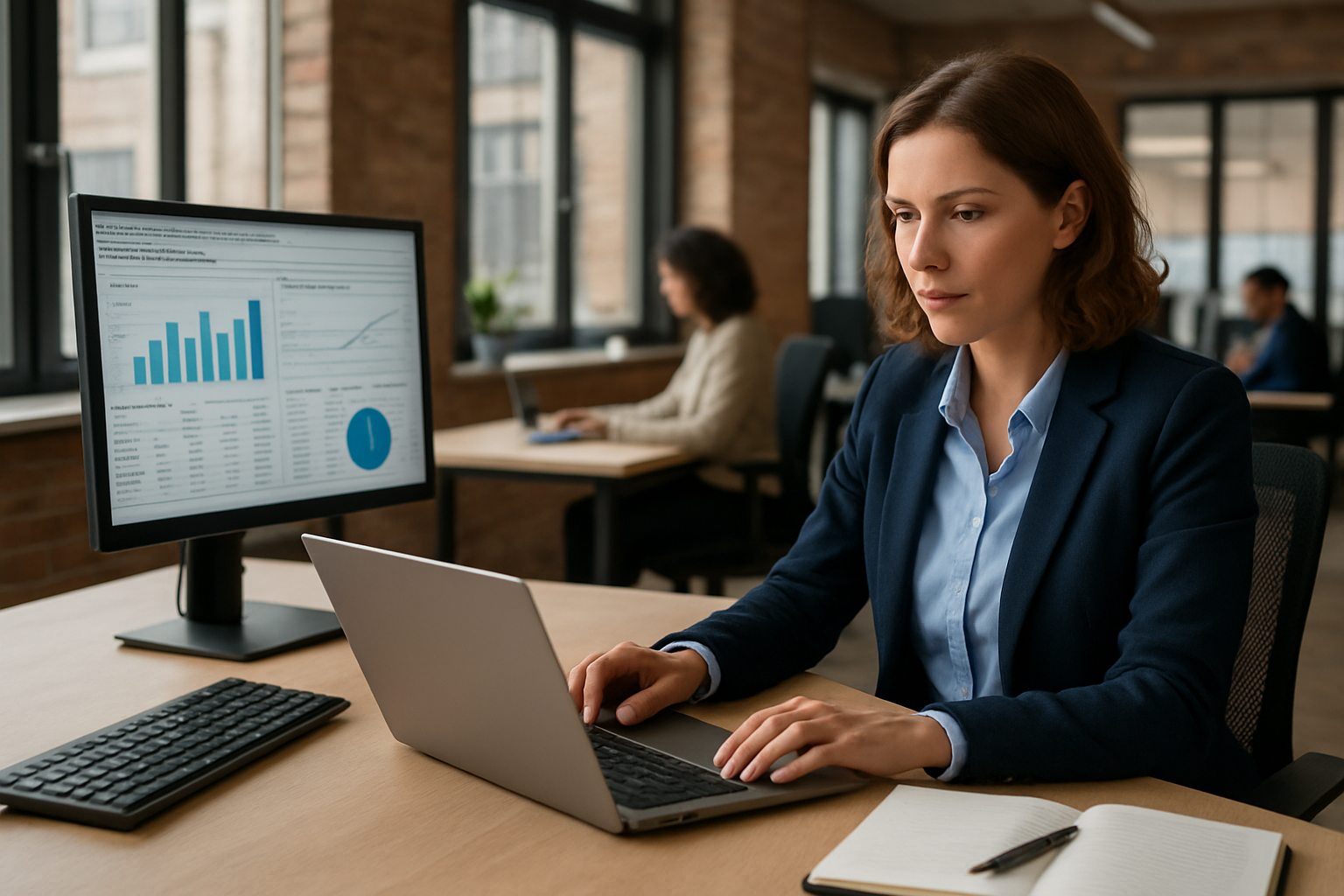 Integrate Sales Data with Financial Reporting visual