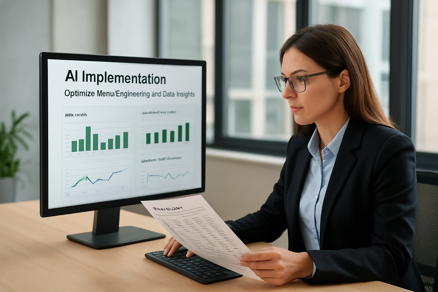 Optimize Menu Engineering with Data Insights visual