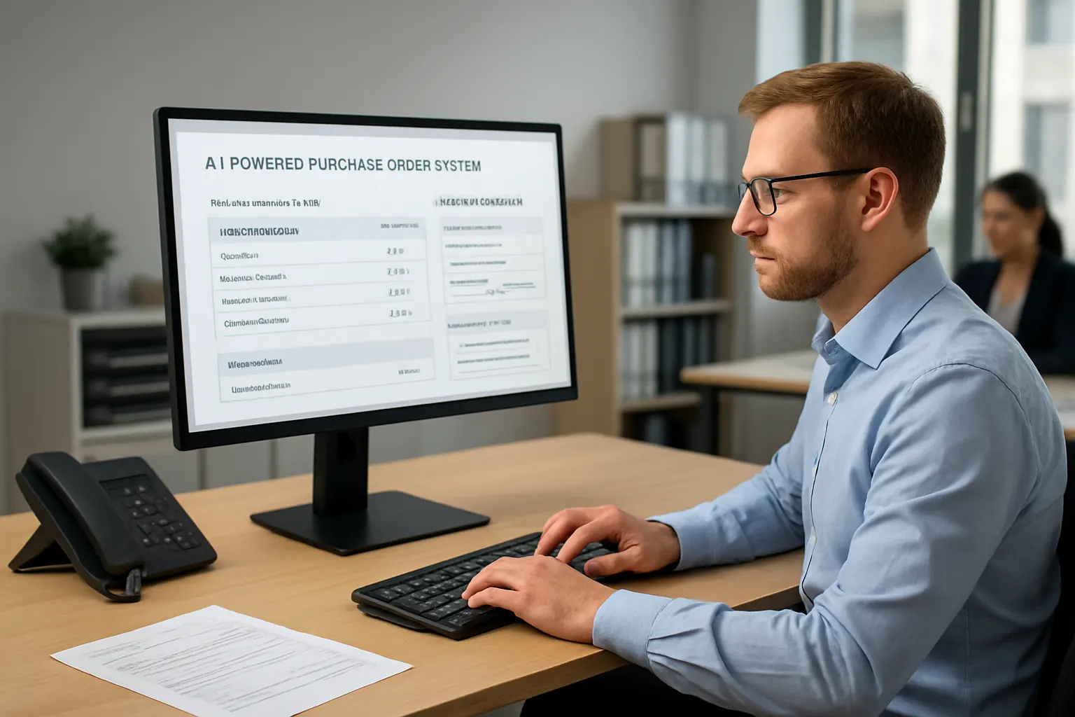 Automate Purchase Order Processing visual