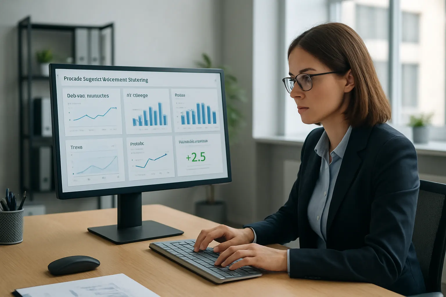 Automate Supplier Performance Reporting visual