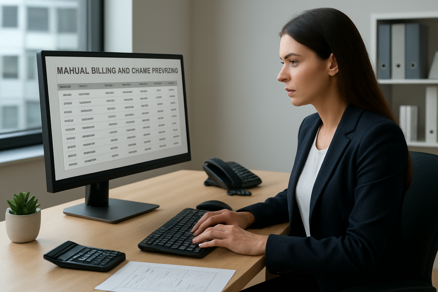 Manual Billing and Claims Processing visual