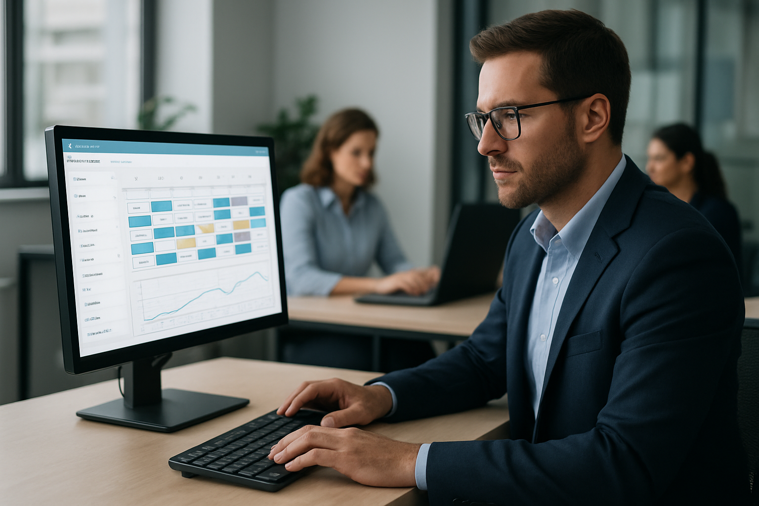 Staff Rostering Challenges visual