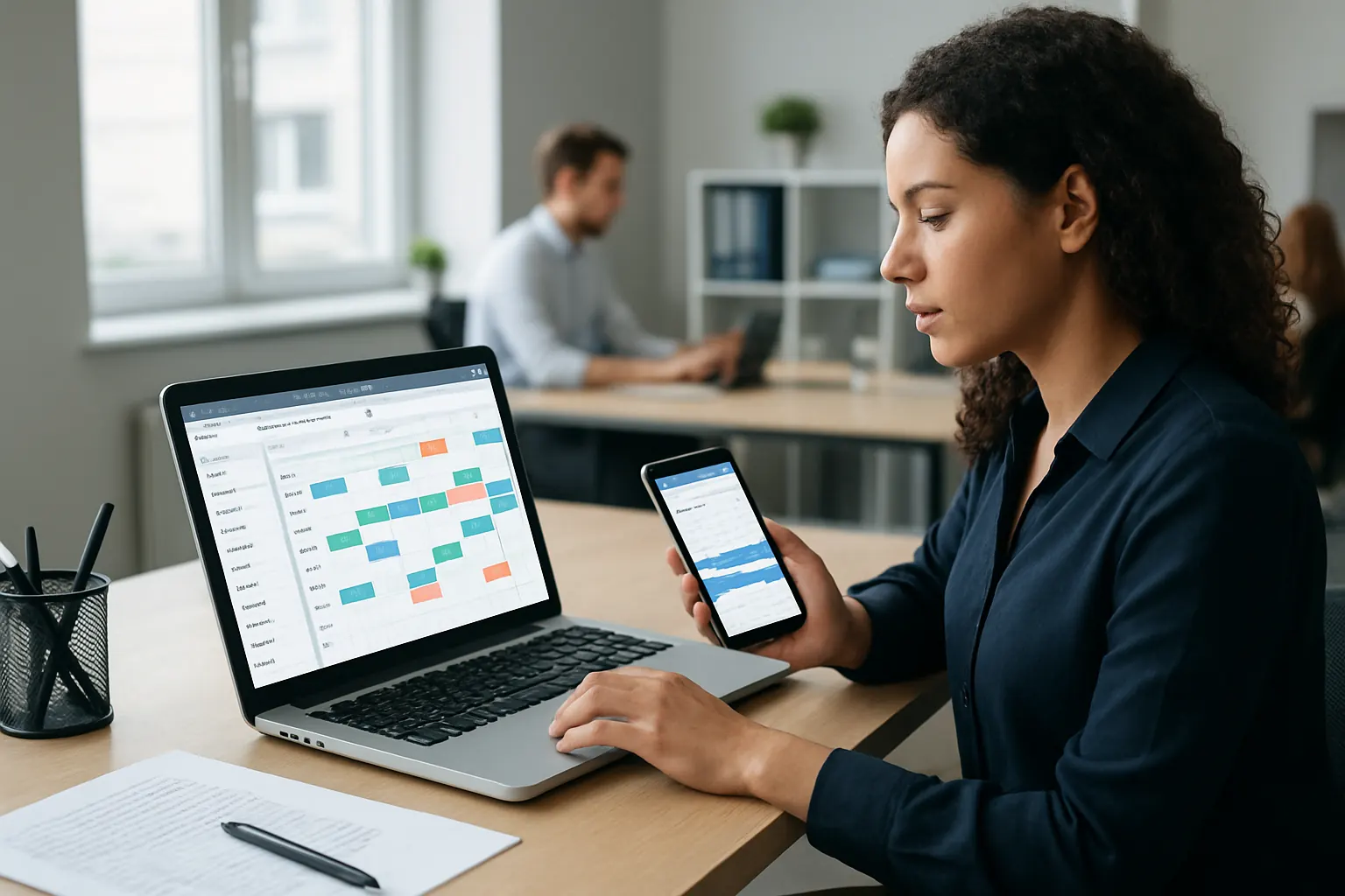 Automate Staff Scheduling and Timekeeping visual