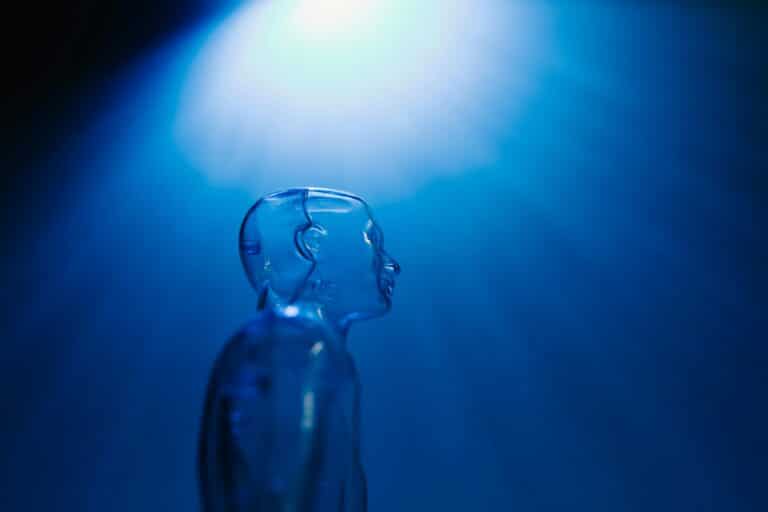 AI for Hyperbaric Oxygen Therapy Services: Transparent figure representing the future of medical treatment with artificial intelligence.